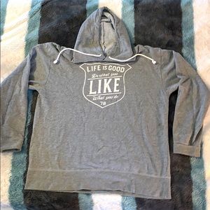 LIFE IS GOOD HOODIE